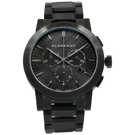 burberry chronograph silberfarben grau|Burberry watches .